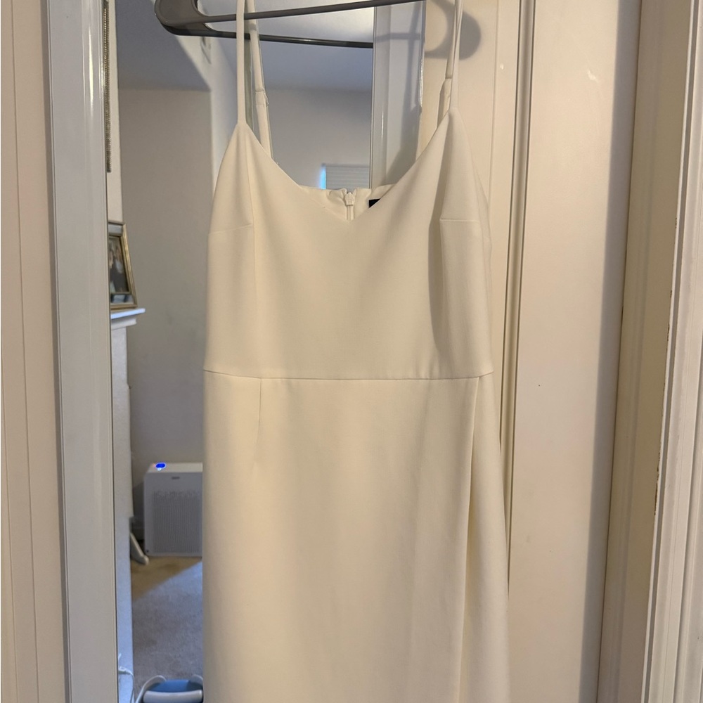 French Connection White Mini Dress - Picture 5 of 6